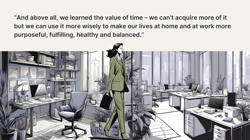 During lockdowns in 2020 we learned the value of our time