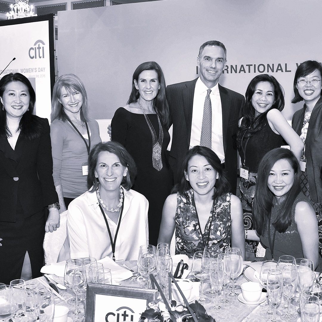 Caroline Burns at the Citi ASEAN HQ CEO IWD event 2017